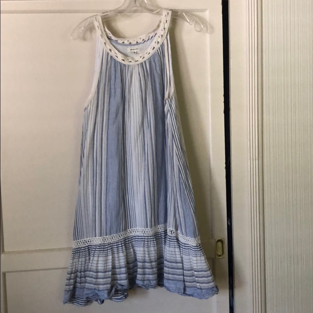 Max Studio Cotton striped dress